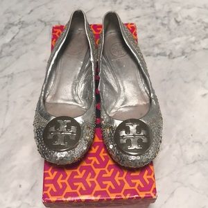 Tory Burch Reva flat